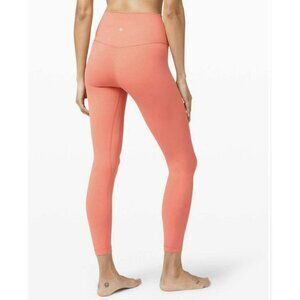 Lululemon Align Pant II 25" *Cool Rustic Coral Size 10 EUC